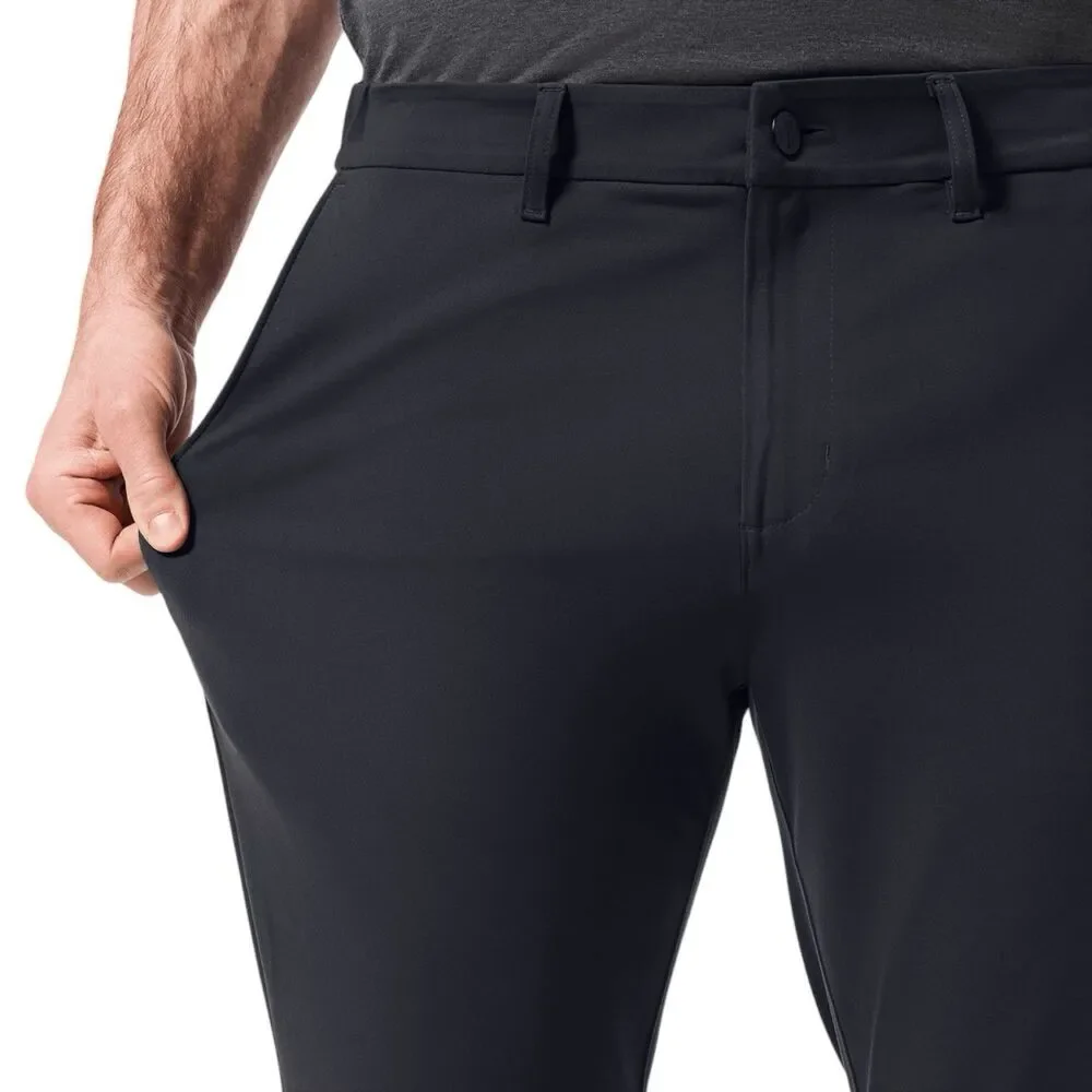 Public Rec Gamechanger 5-Pocket Performance Chino Pants 38x28 Fit 38x27 Gray